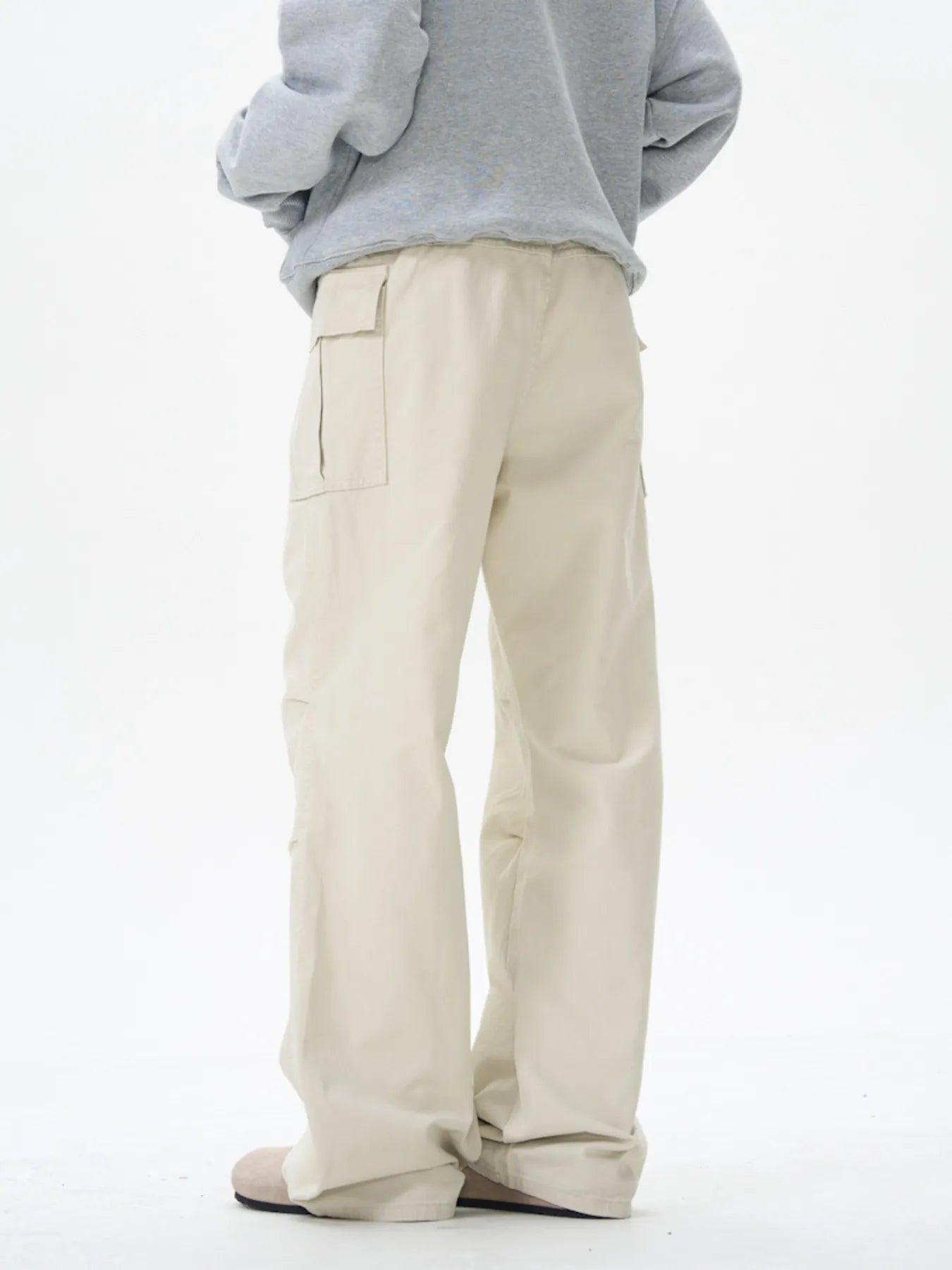 Men's Wide Leg Cargo Pants