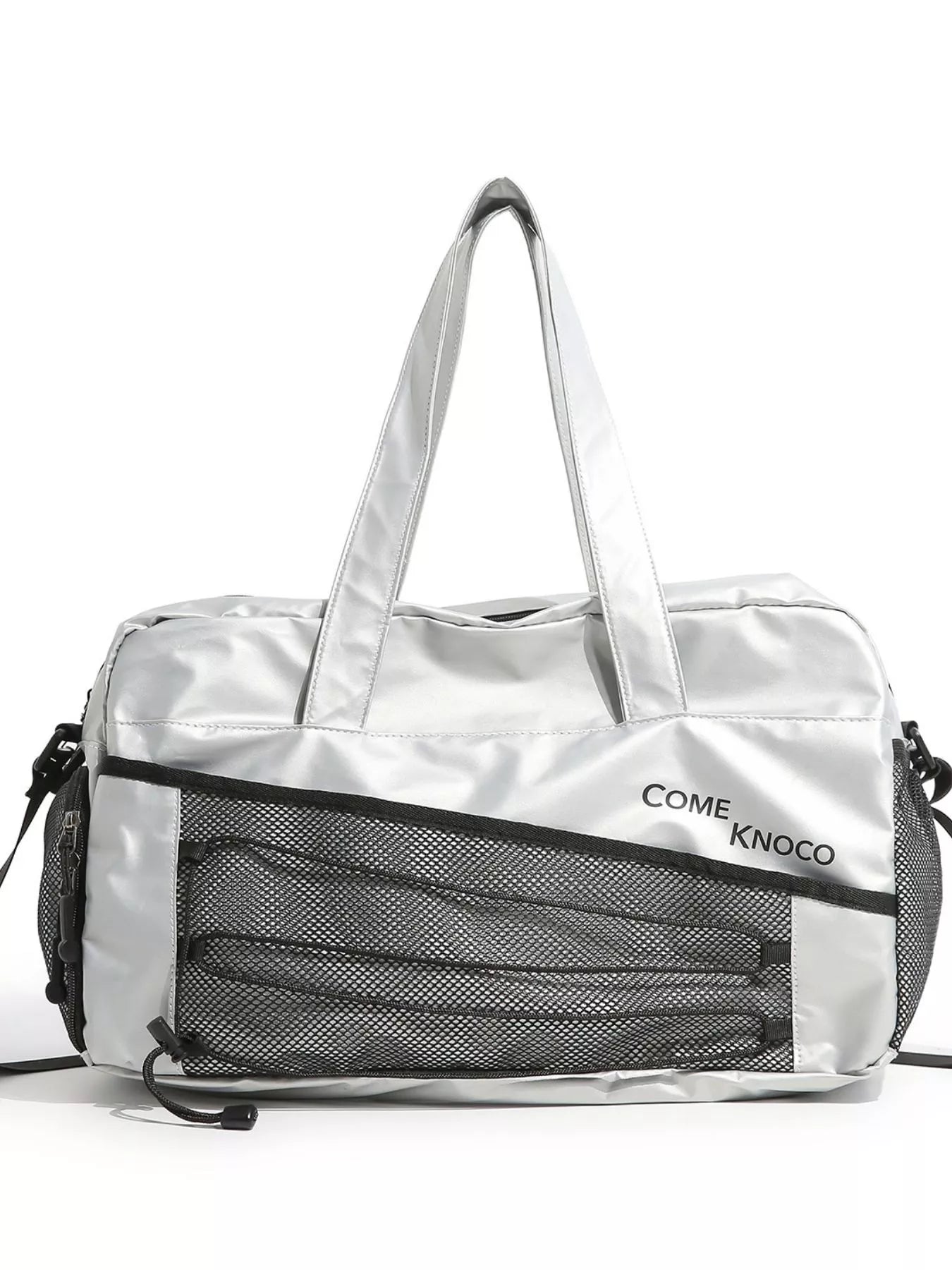 Lightweight Duffel Bag with Mesh Pockets