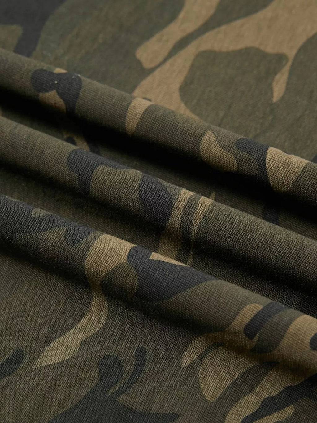 Men's Camouflage Print Short Sleeve T-Shirt