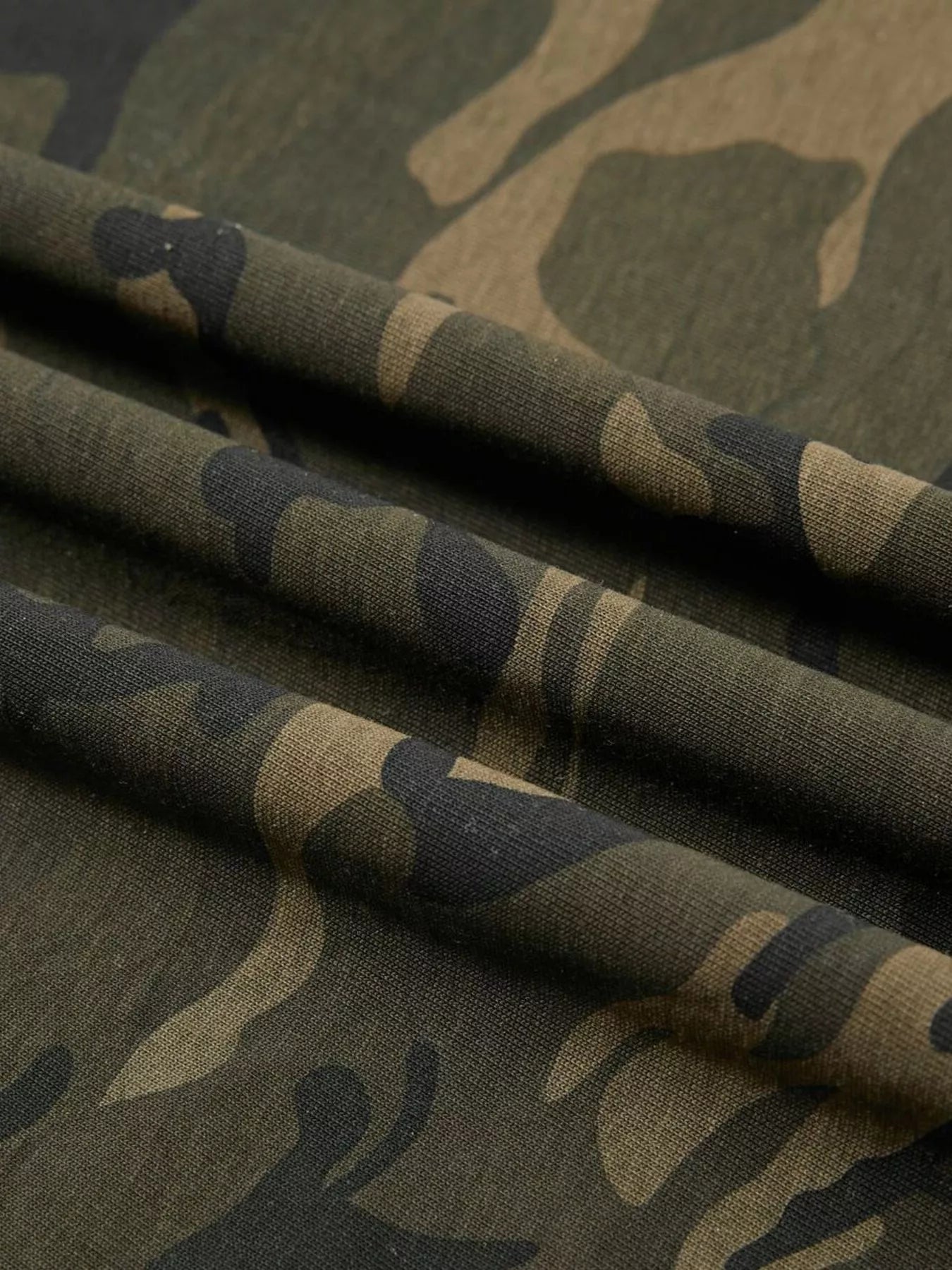 Men's Camouflage Print Short Sleeve T-Shirt