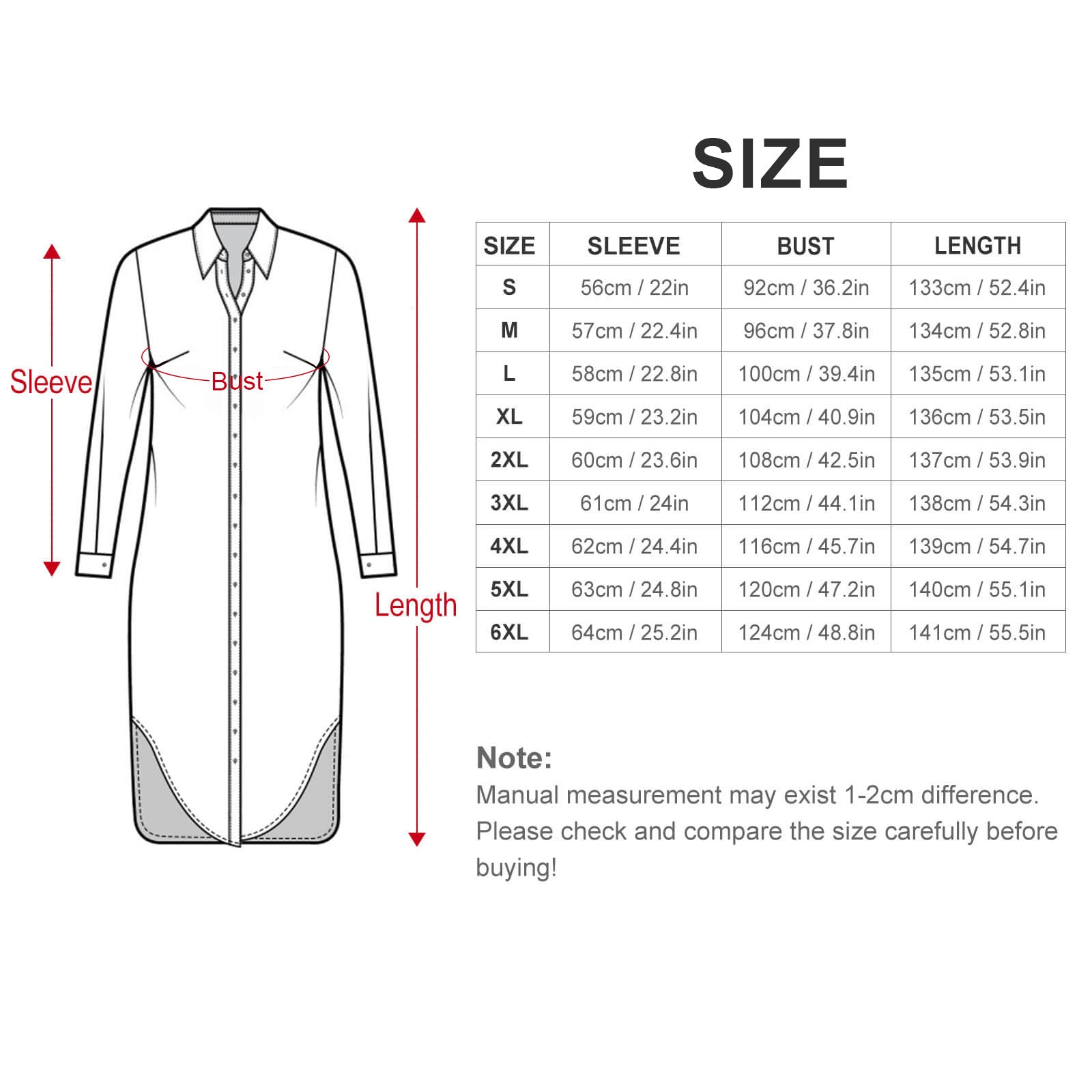 Baha Ranch Colores de Mexico Pictures of the Southwest Button-Up Long Sleeve Shirt Dress Duster