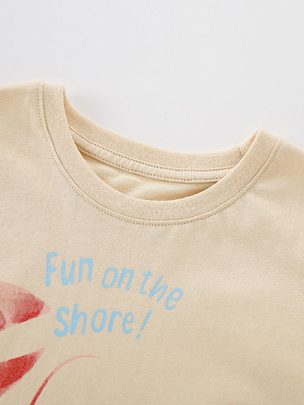 Children's Lobster Graphic Round Neck Tee