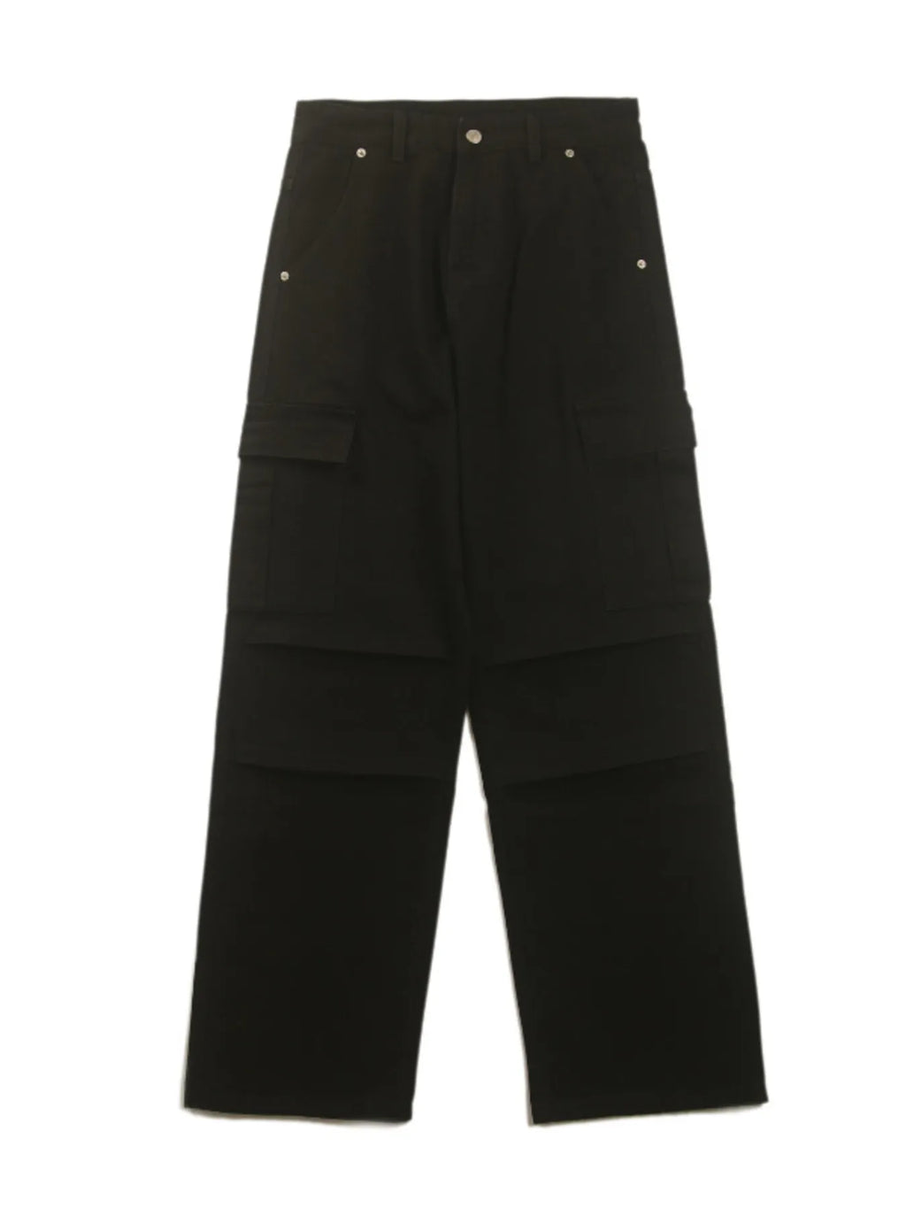 Men's Full Size Wide Leg Cargo Jeans Plus Size