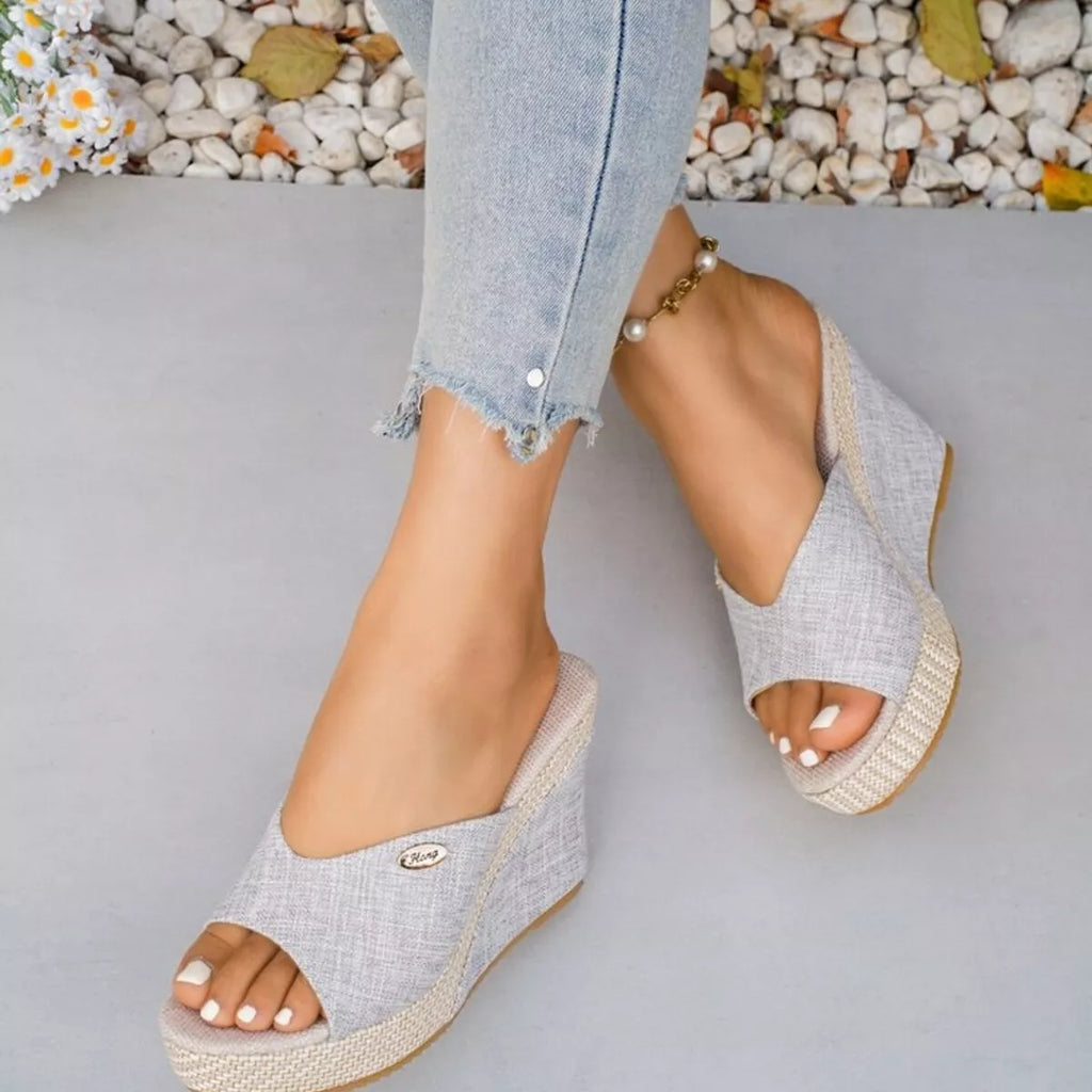 Open Toe Wedge Sandals