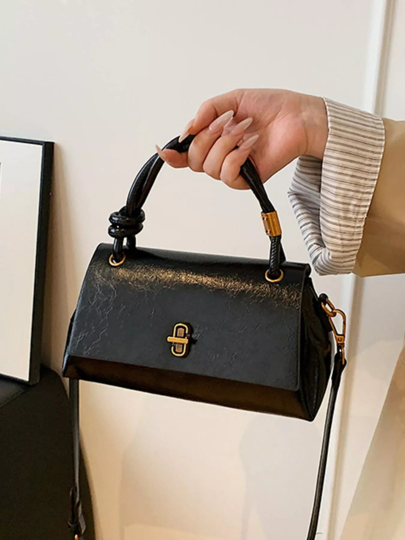 Top Handle Crossbody Bag