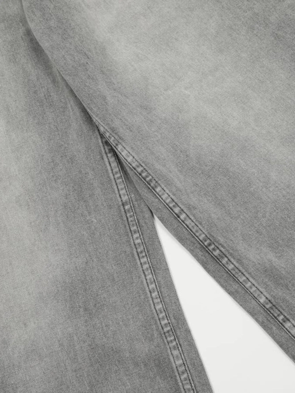 Men's High-Rise Wide Leg Washed Jeans