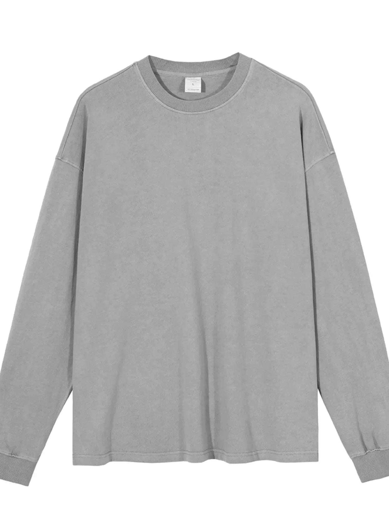 Men's Oversized Long Sleeve Casual T-Shirt