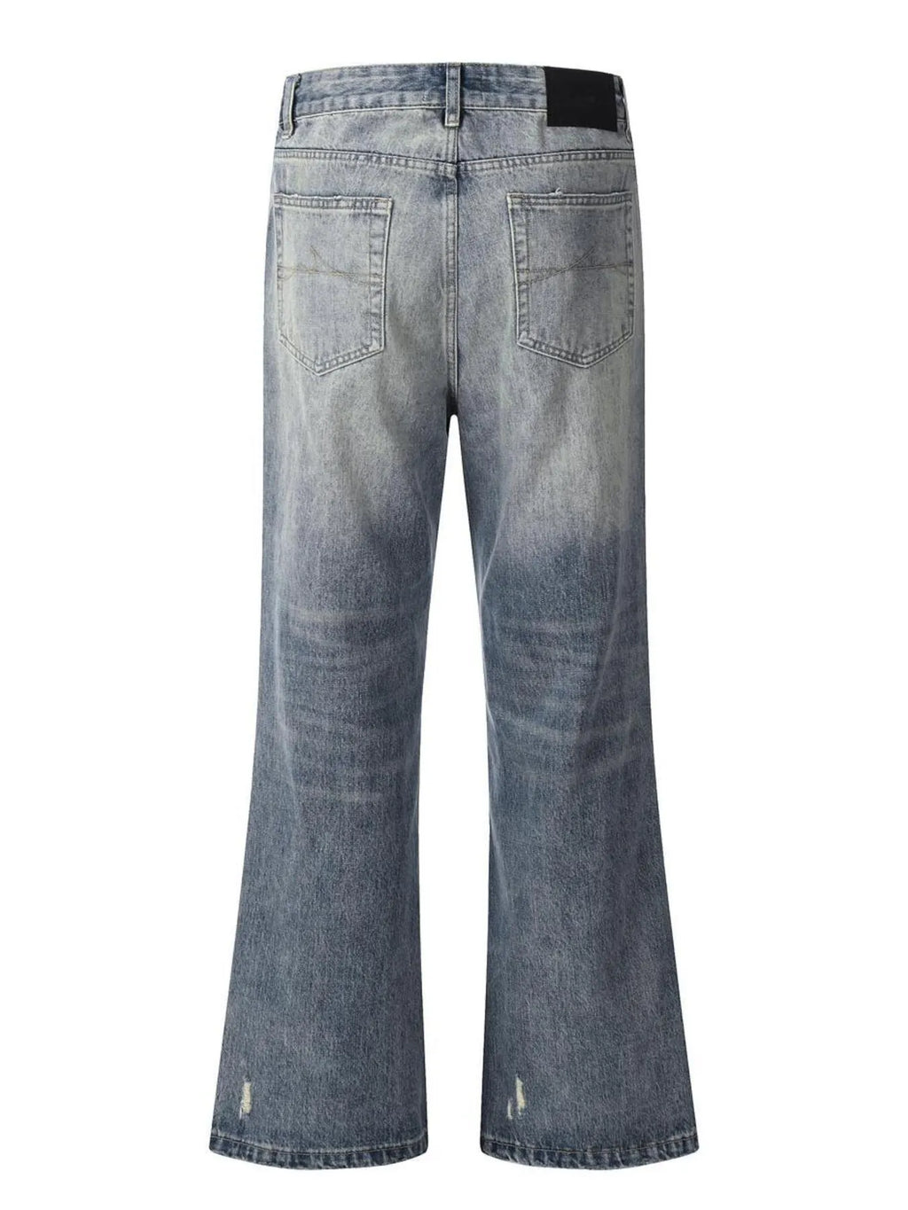Men's Vintage Wash Distressed Jeans