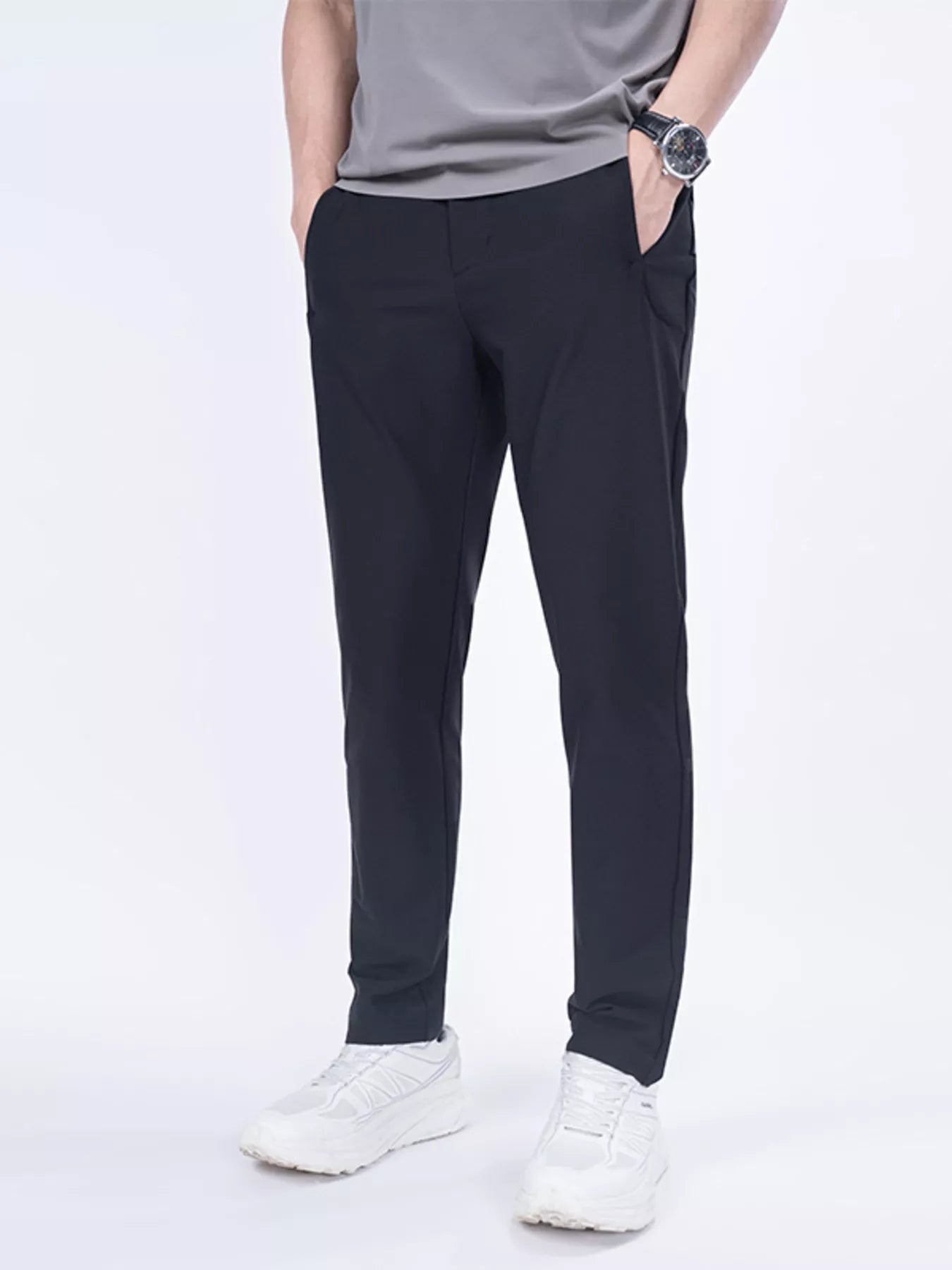 Men's Plus Size Slim-Fit Casual Pants