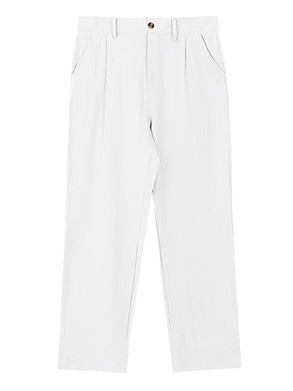 Men's Full Size Relaxed Fit Pleated Pants Plus Size
