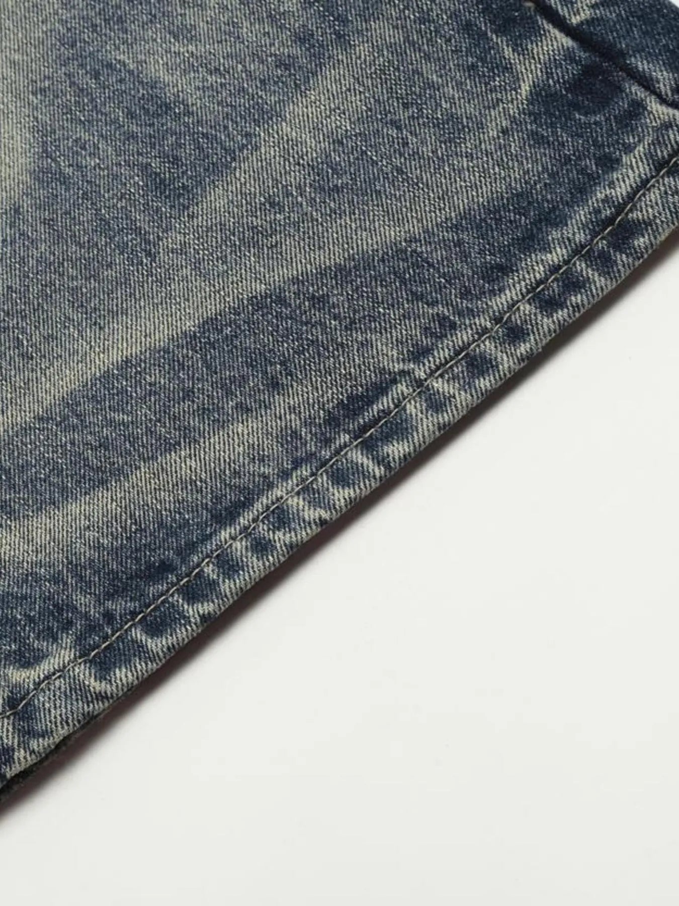 Men's Distressed Flare Jeans