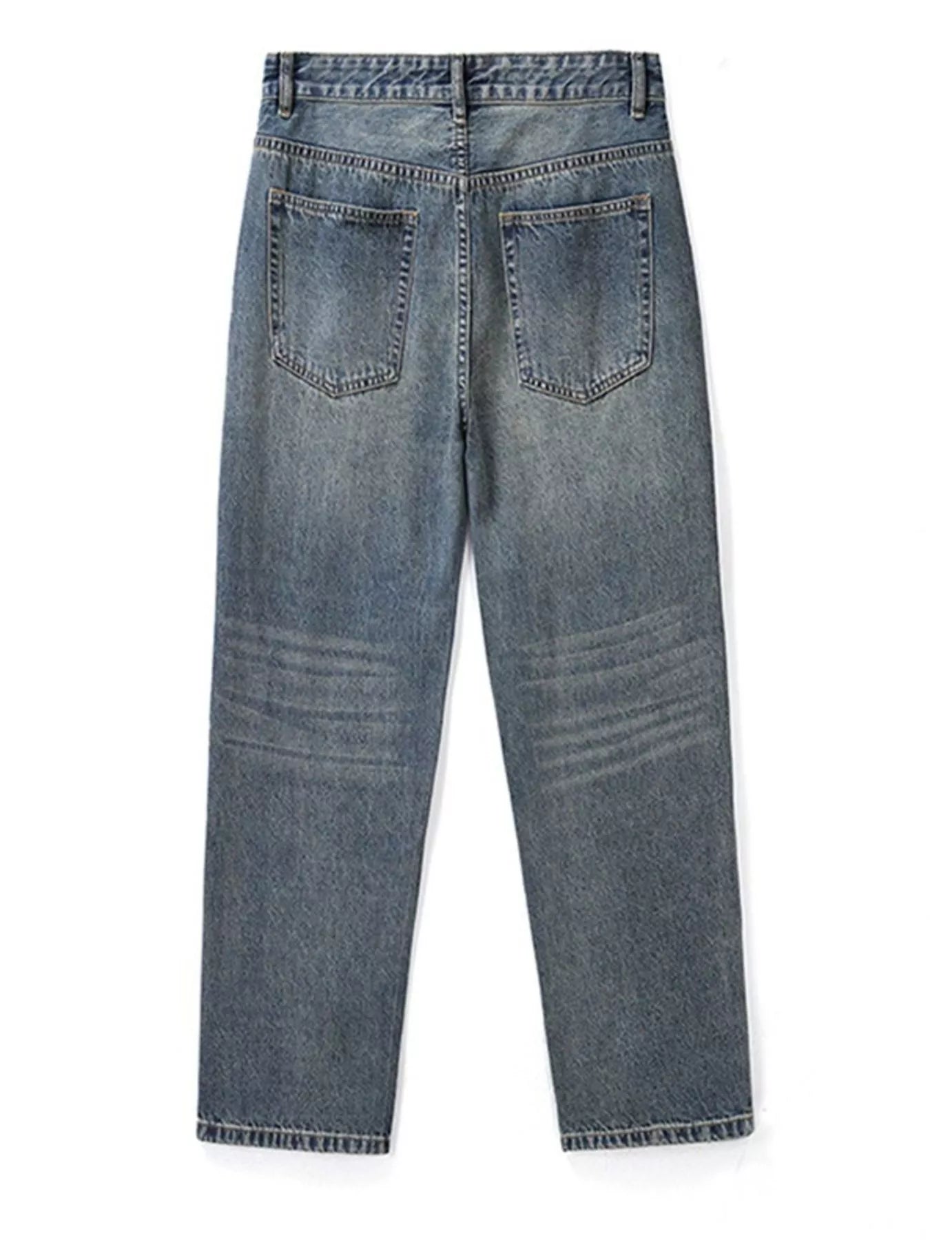 Men's Relaxed Fit Vintage Wash Jeans
