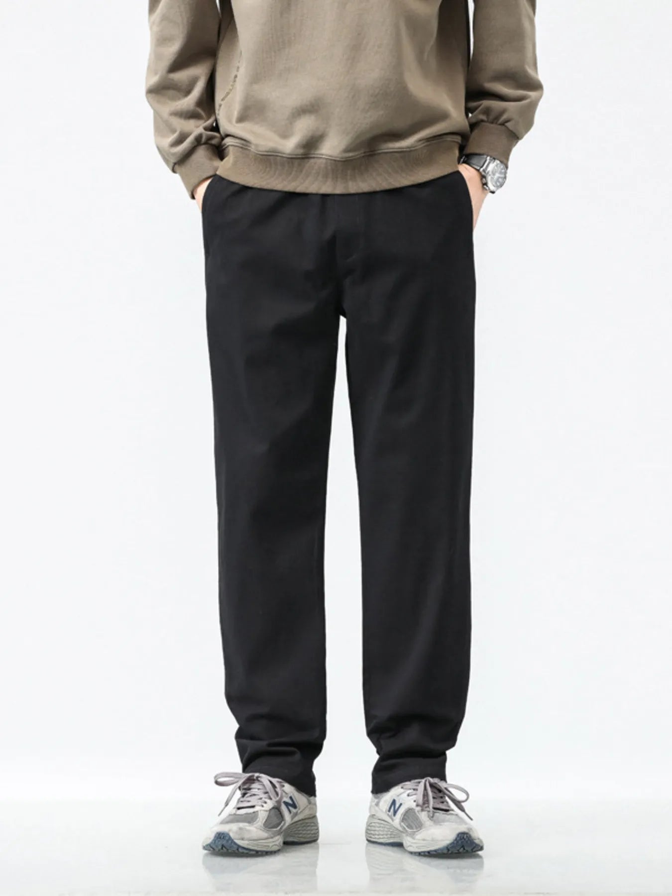 Men's Plus Size Relaxed Fit Casual Pants