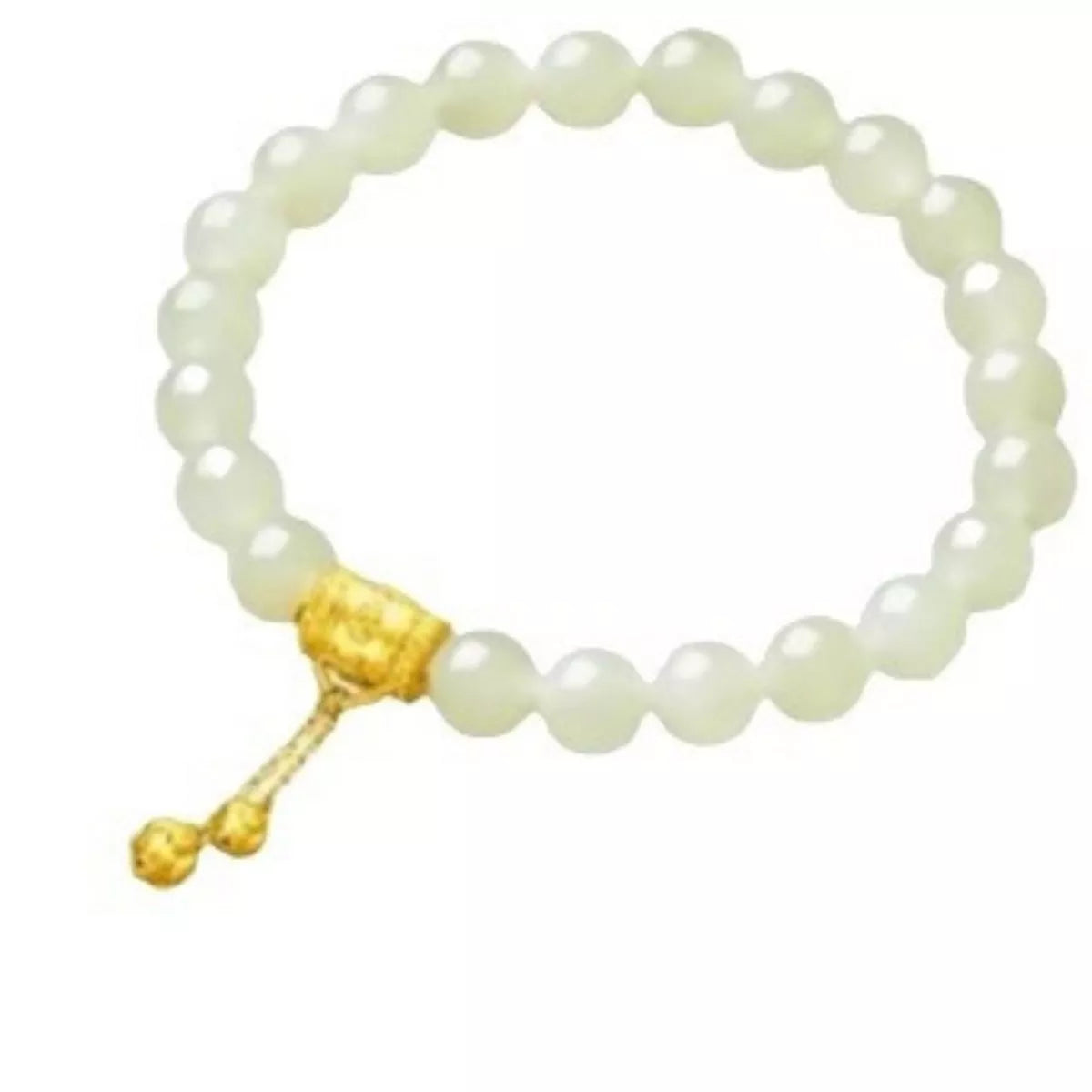 18K Gold-Plated Bead Bracelet