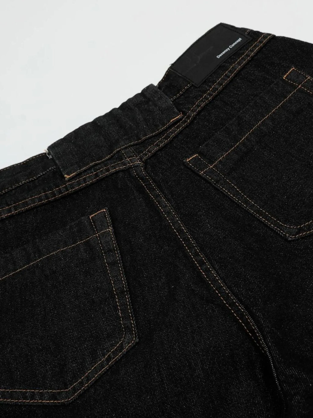 Men's Wide Leg Denim Shorts