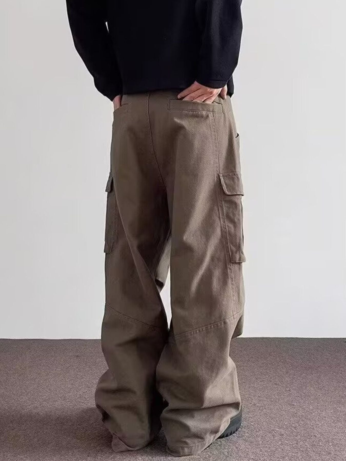 Men's Full Size Loose Fit Cargo Pants Plus Size