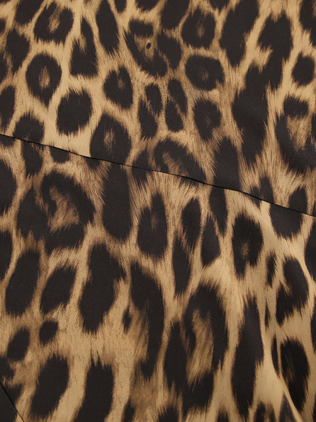 Leopard Print Bodycon Maxi Skirt