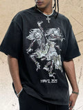 Men's Vintage Graphic Oversized T-Shirt