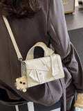 Denim Patchwork Crossbody Bag