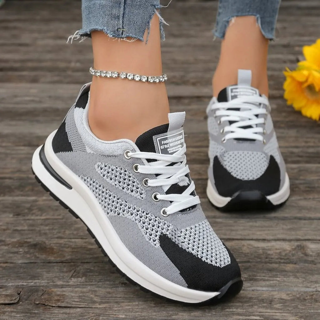 Lace Up Platform Athletic
