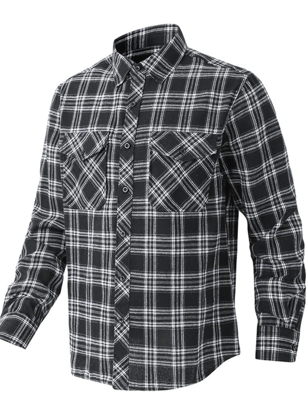 Men's Classic Plaid Button Up Shirt