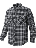 Men's Classic Plaid Button Up Shirt