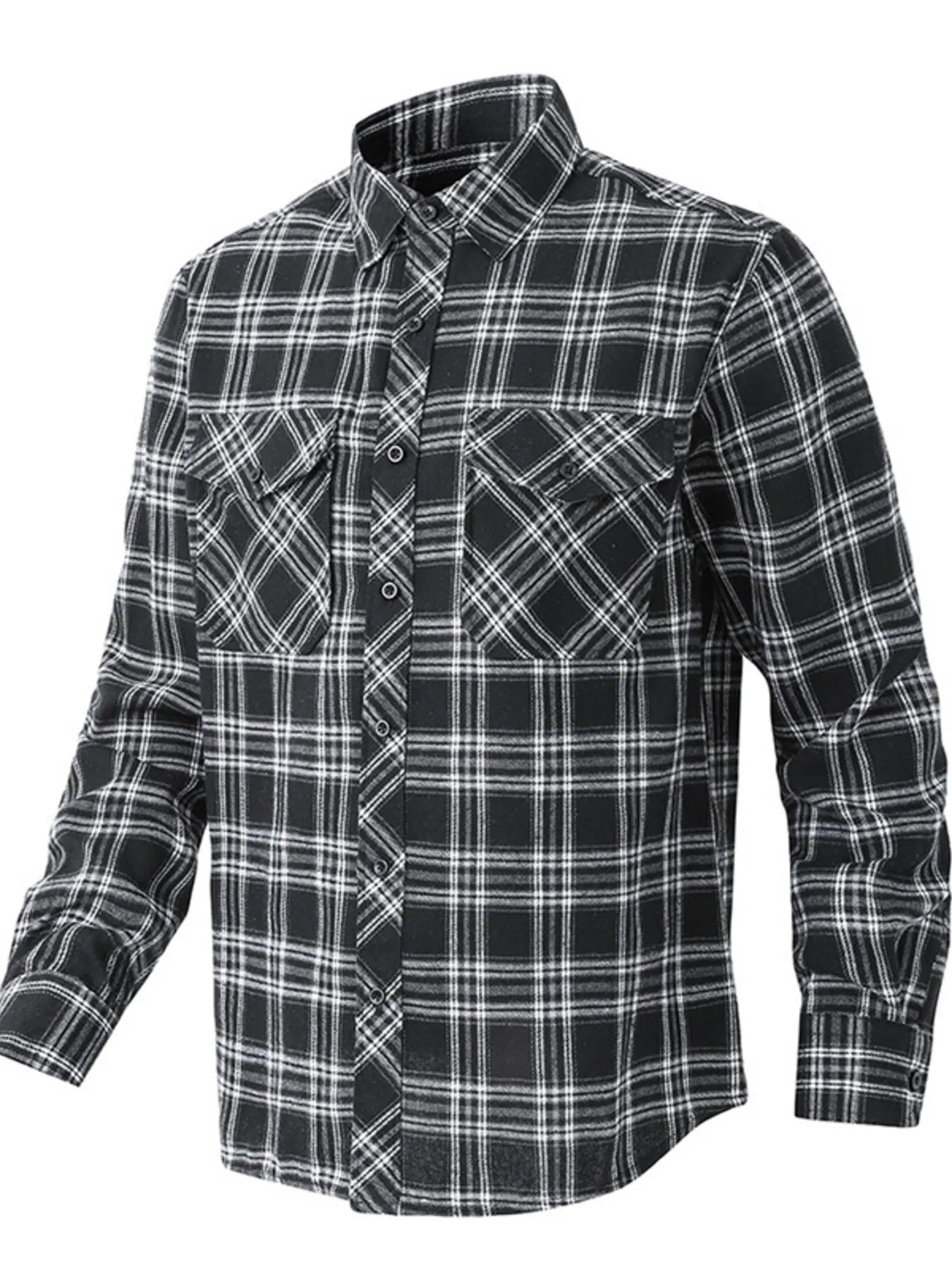 Men's Classic Plaid Button Up Shirt