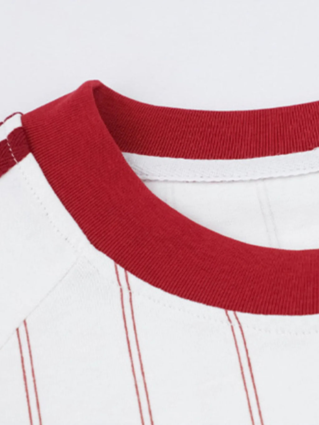 Men's Number 83 Striped Baseball T-Shirt