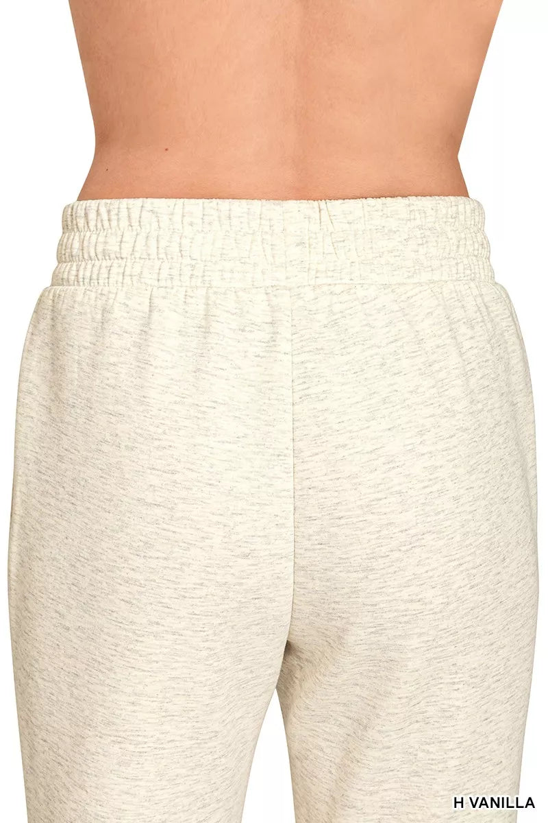 Zenana Scuba Capri Sweatpants with Pocket