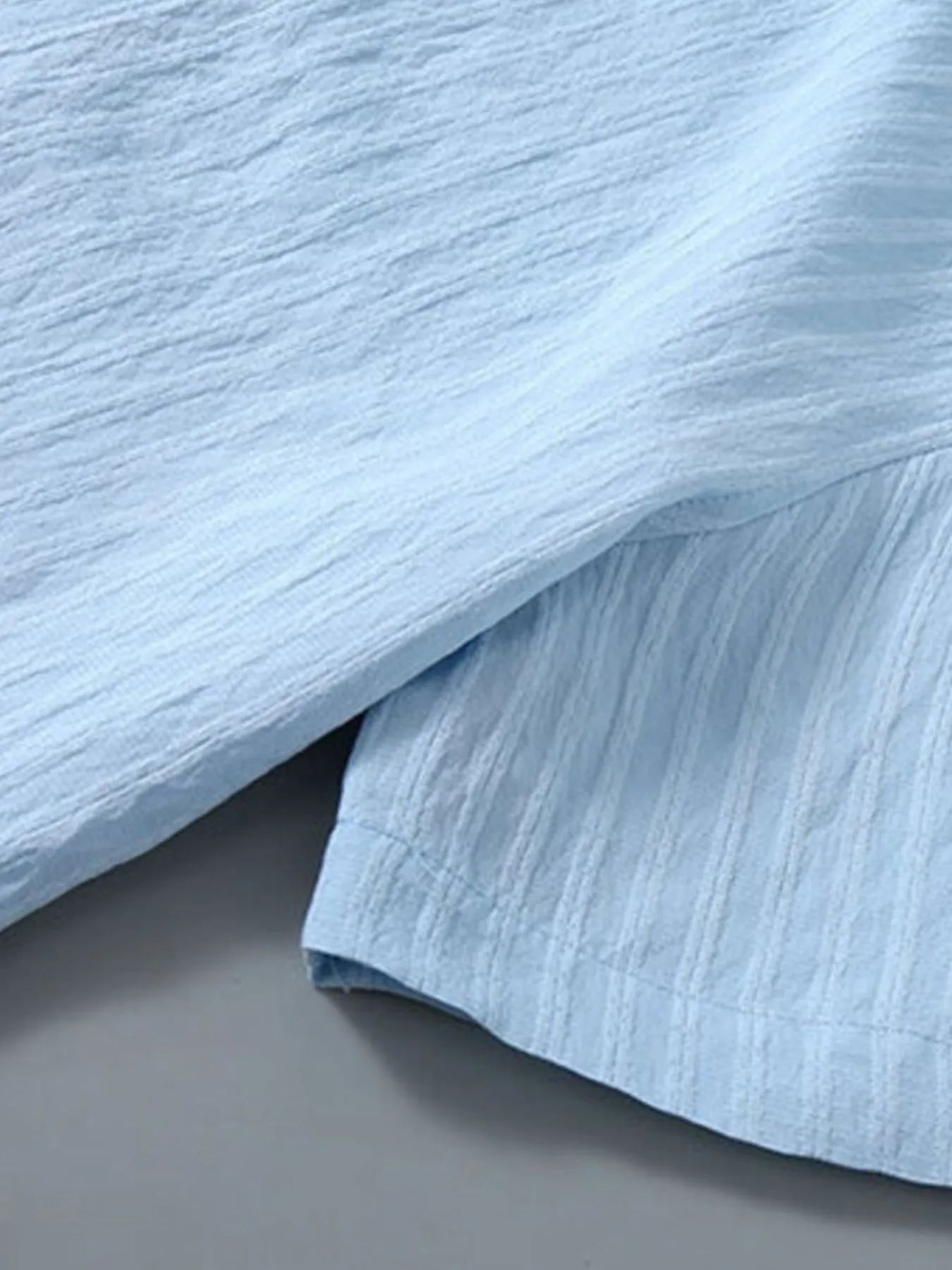 Men's Plus Size Button Up Short Sleeve Shirt
