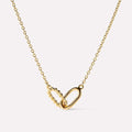 Interlocked Titanium Steel Necklace