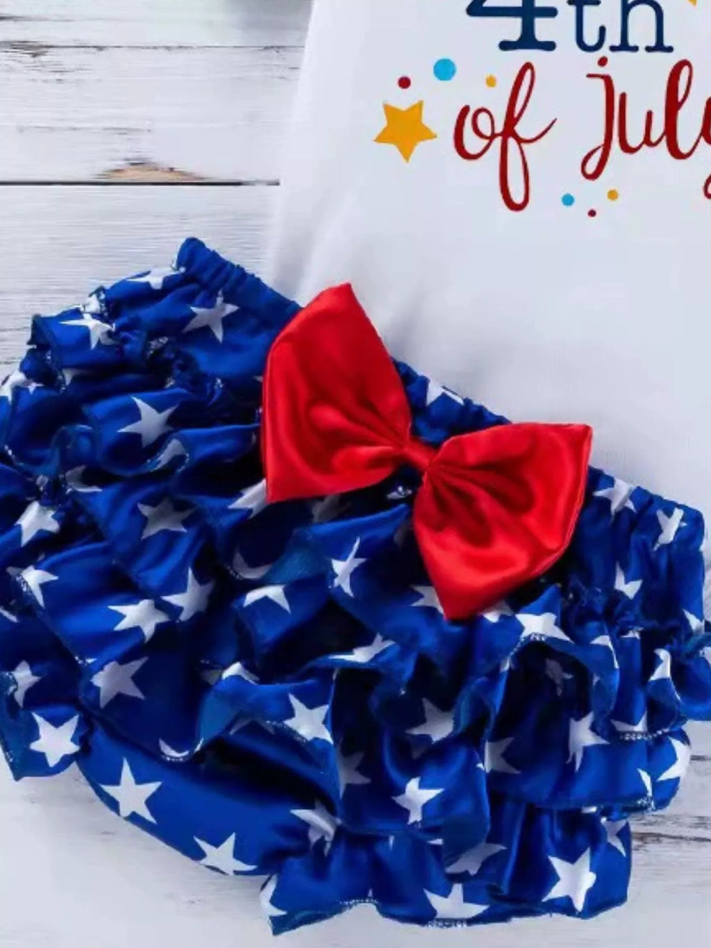 Children's Little Miss America Patriotic Outfit Set