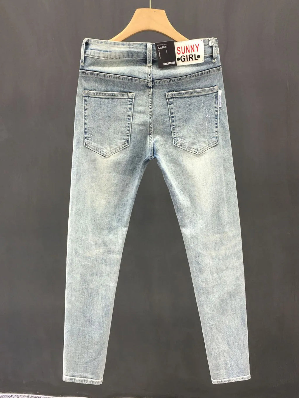 Men's Distressed Skinny Jeans