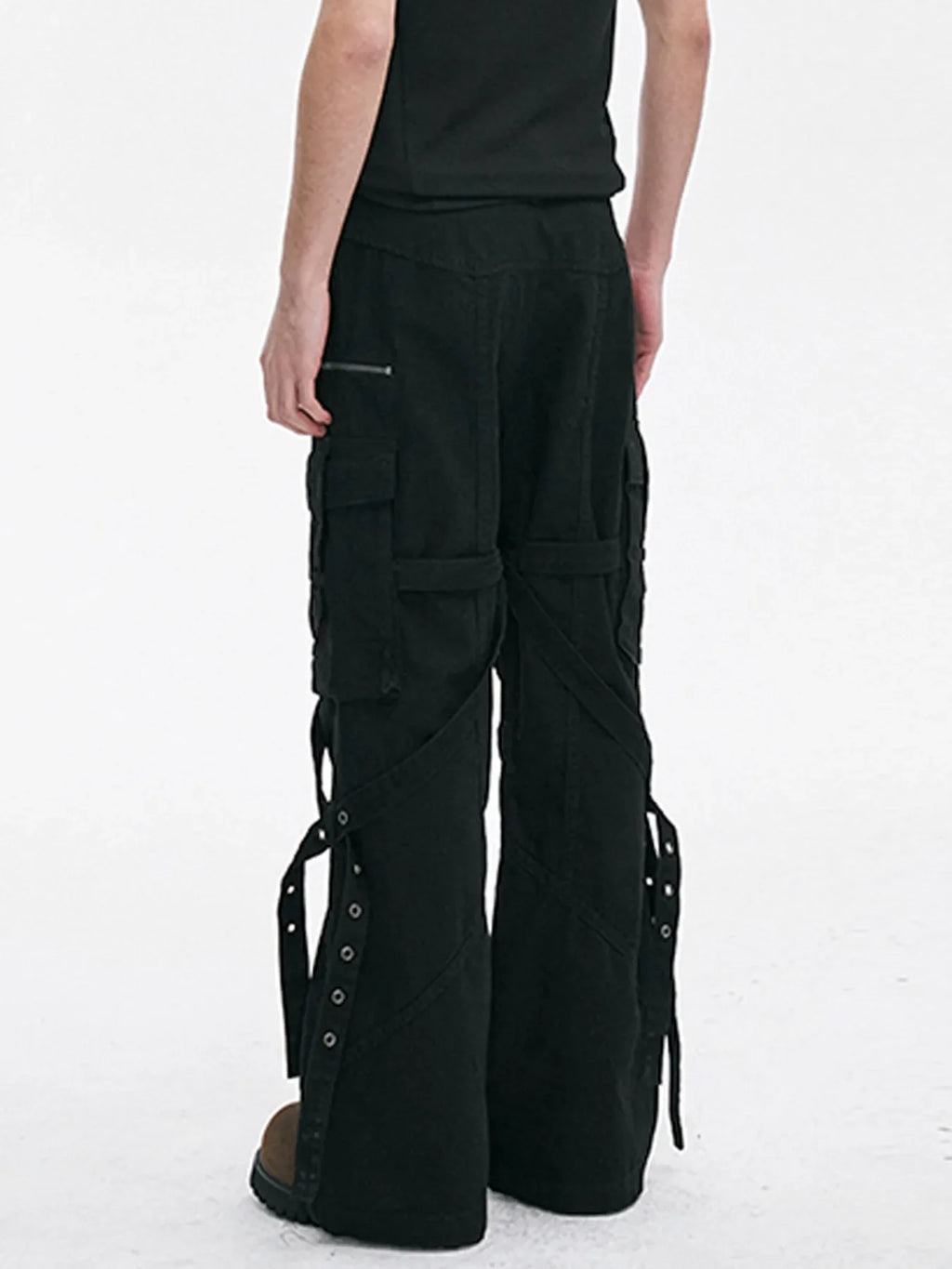 Men's Wide Leg Cargo Pants