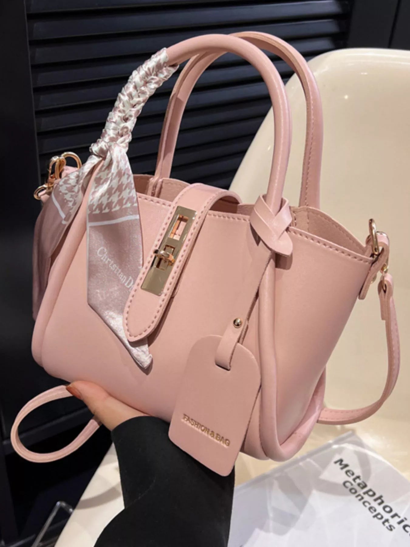 Top Handle Crossbody Bag