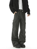 Men's Loose Fit Cargo Pants with Pockets