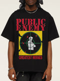 Men's Graphic Round Neck Short Sleeve T-Shirt