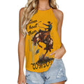 Baha Ranch How Bout Them Cowboys Vintage Western Tank Top