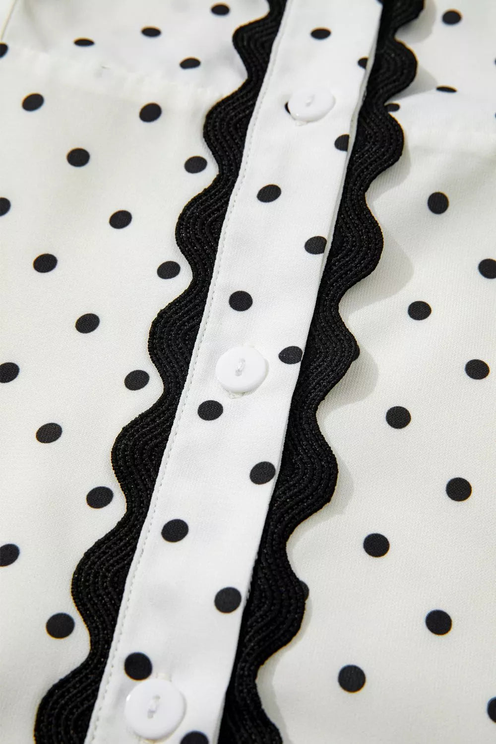 Polka Dot Half Sleeve Midi Dress