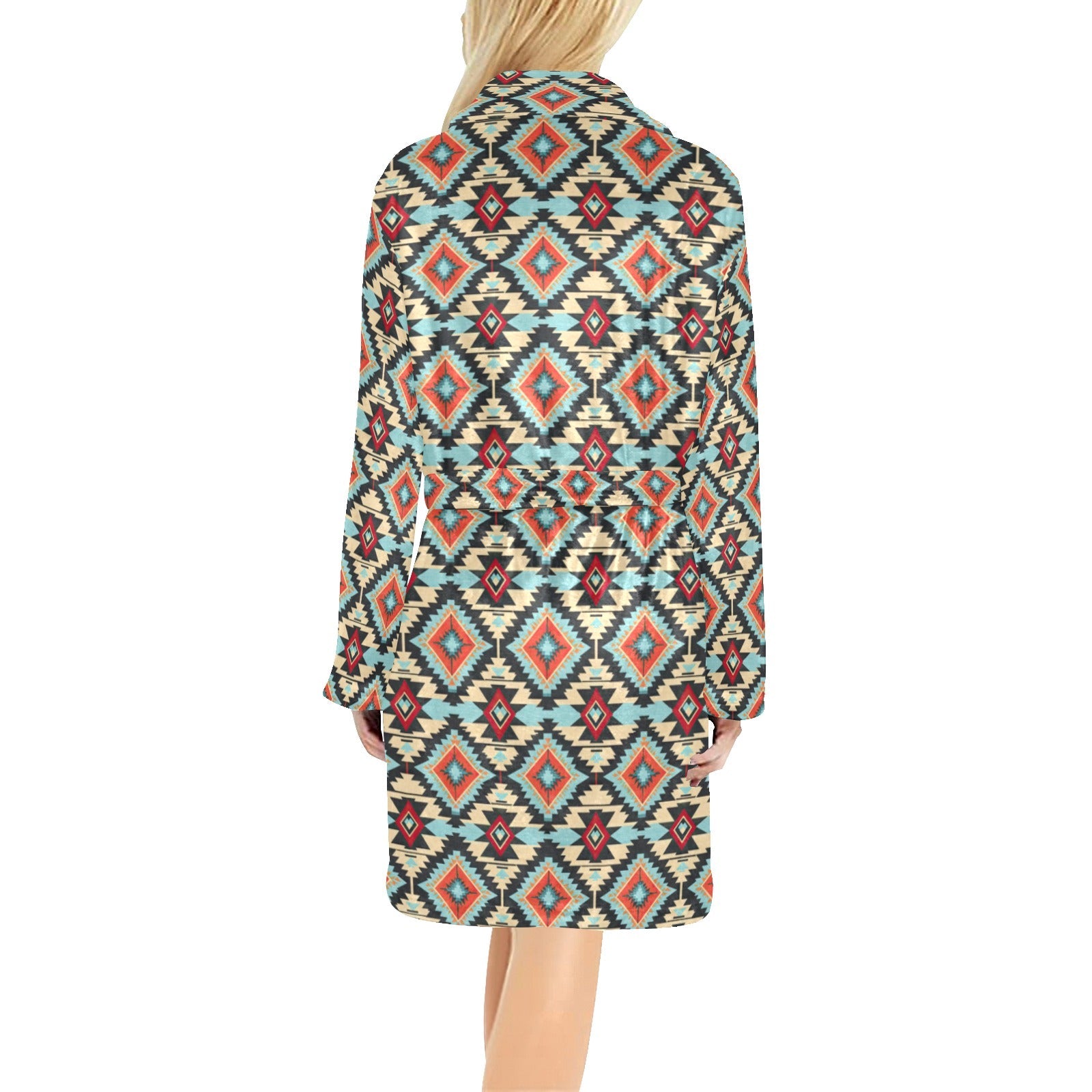 Baha Ranch Colorado Aztec Women's Bath Robe