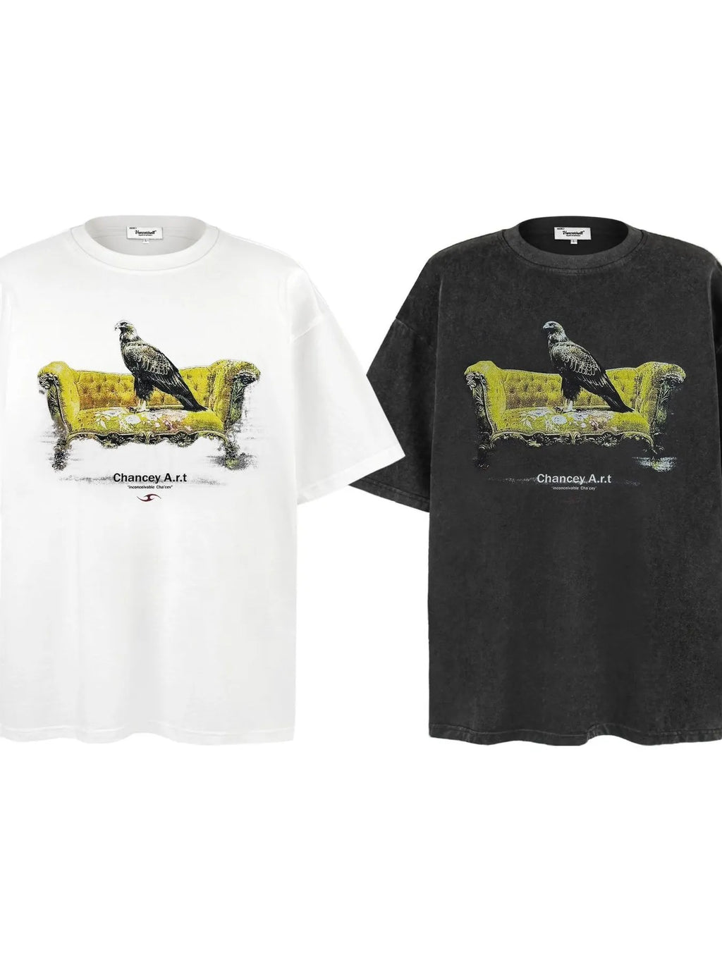 Men's Graphic Round Neck Short Sleeve T-Shirt