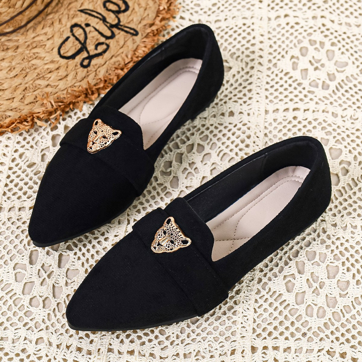 Point Toe Slip-Ons