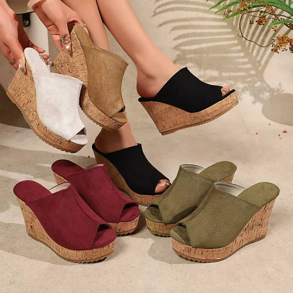Open Toe Wedge Sandals