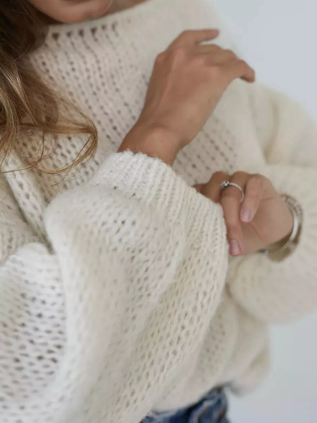 Chunky Knit Boat Neck Sweater