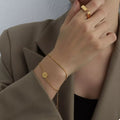 18K Gold-Plated Double Layered Bracelet