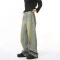 Men's Distressed Backward Jeans
