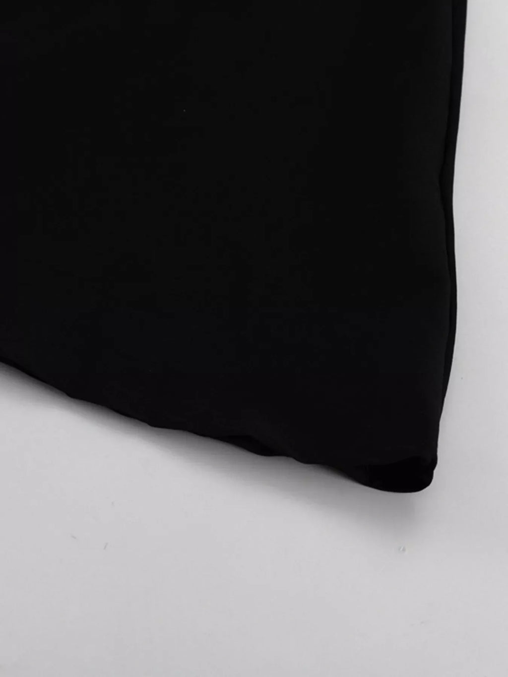 Puff Sleeve Contrast Collar Dress