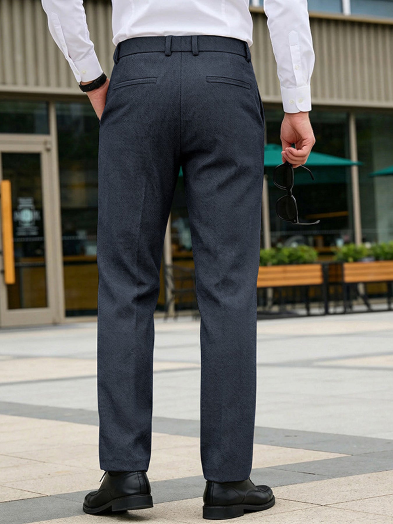 Men's Full Size Classic Fit Dress Pants Plus Size