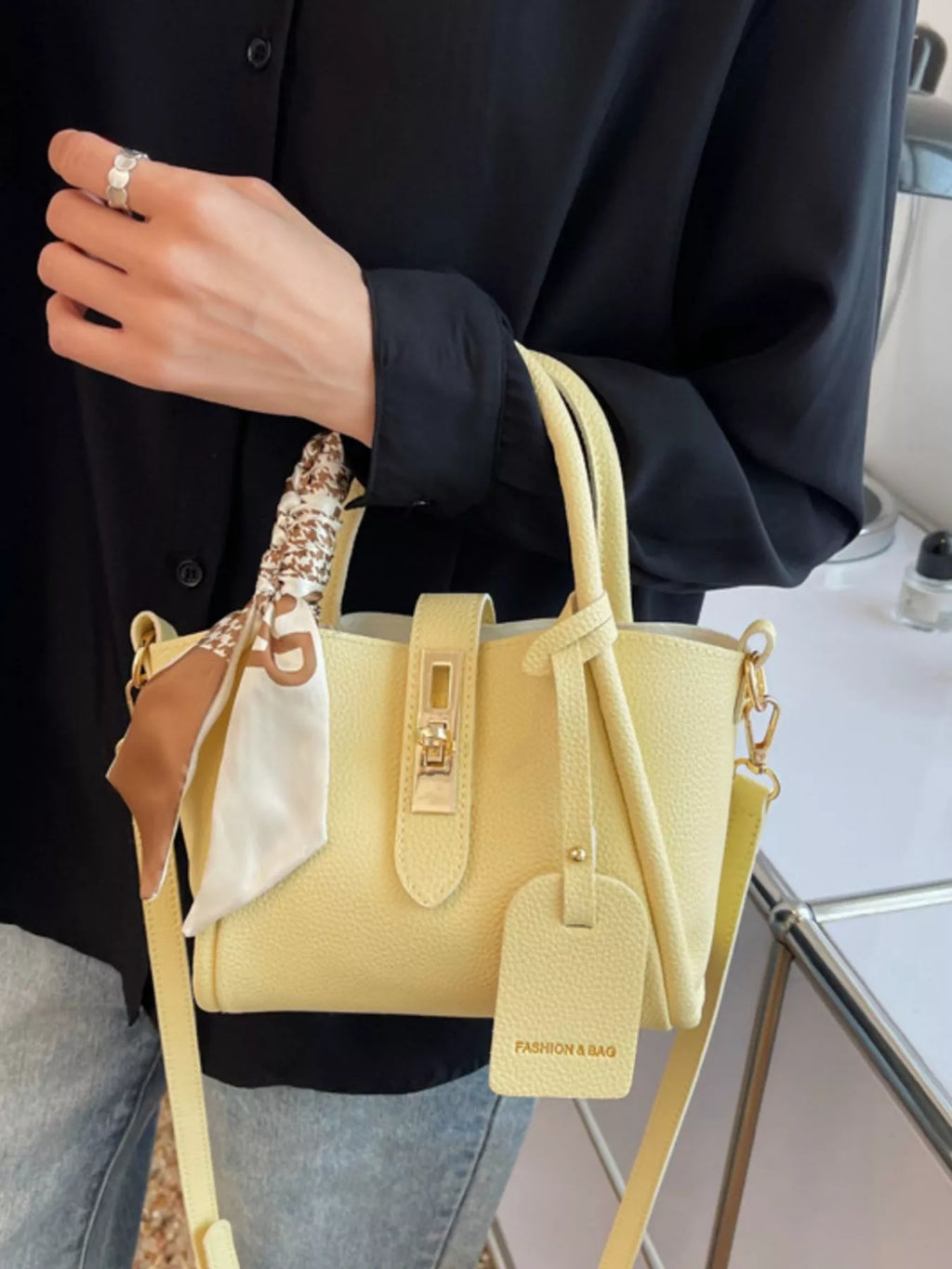 PU Leather Mini Crossbody Bag