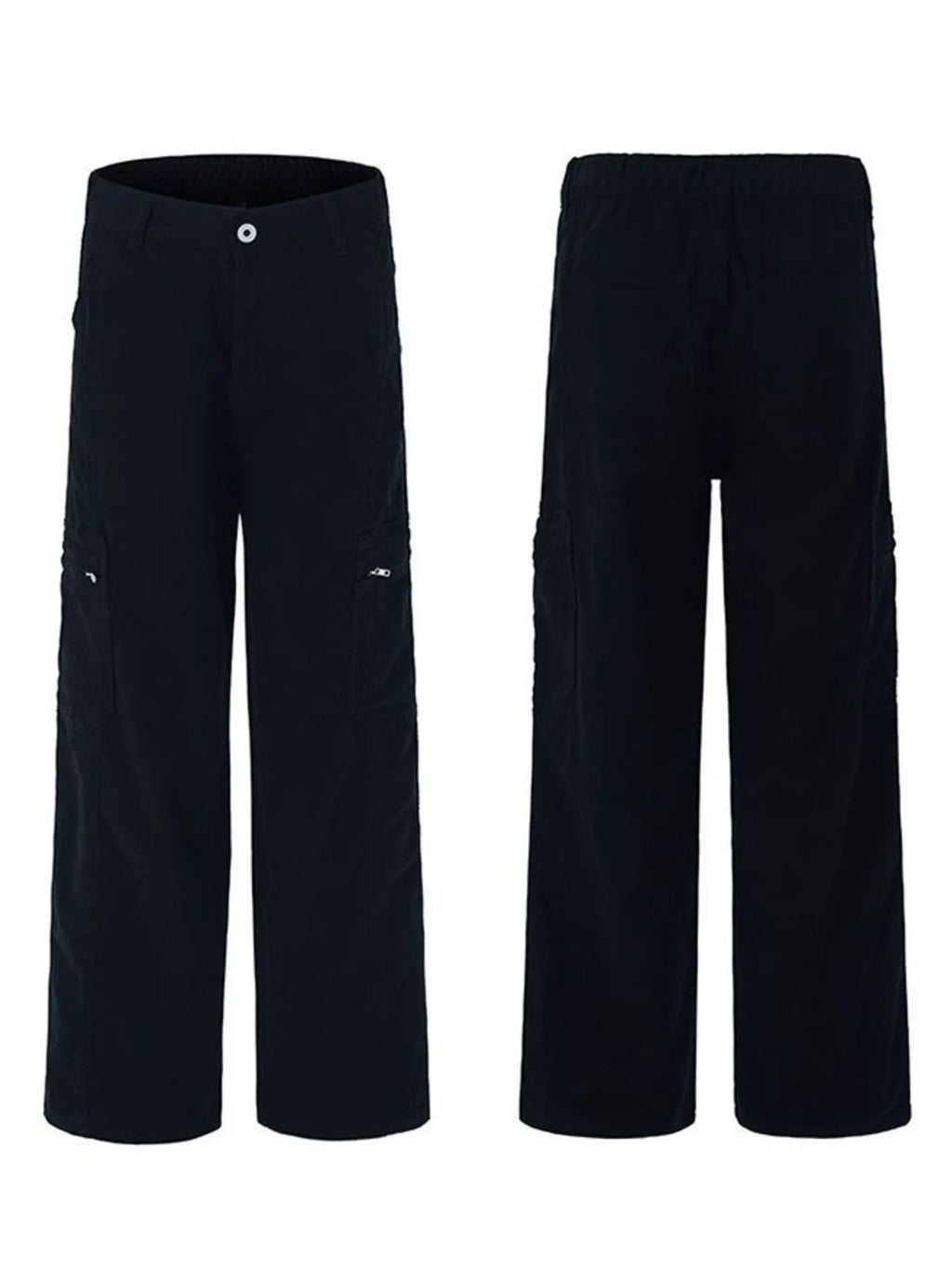 Men's Wide Leg Cargo Pants with Multi Pockets